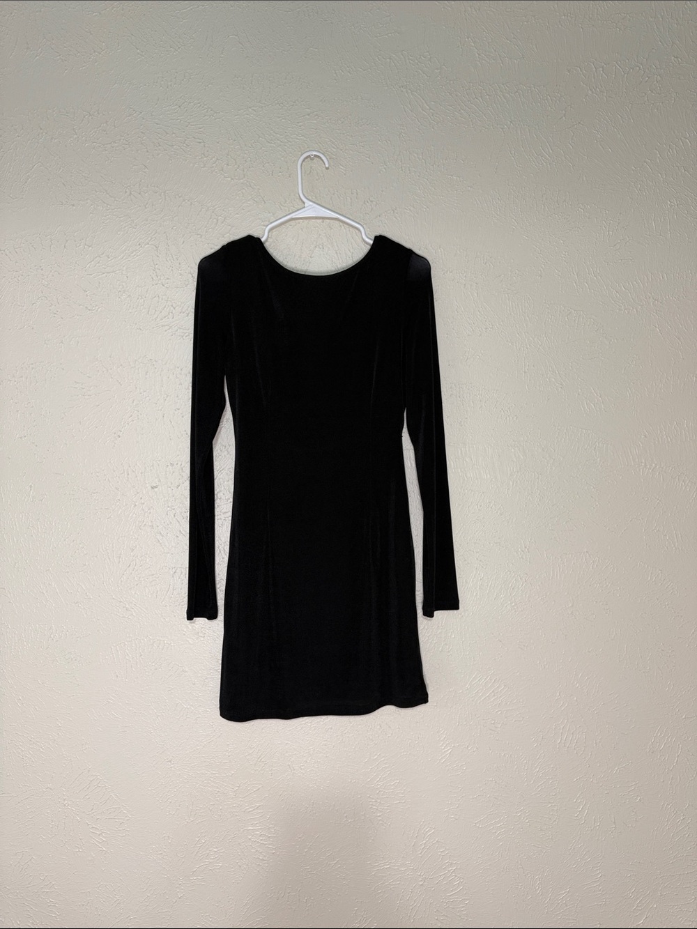 Classic Black Long-Sleeve Dress